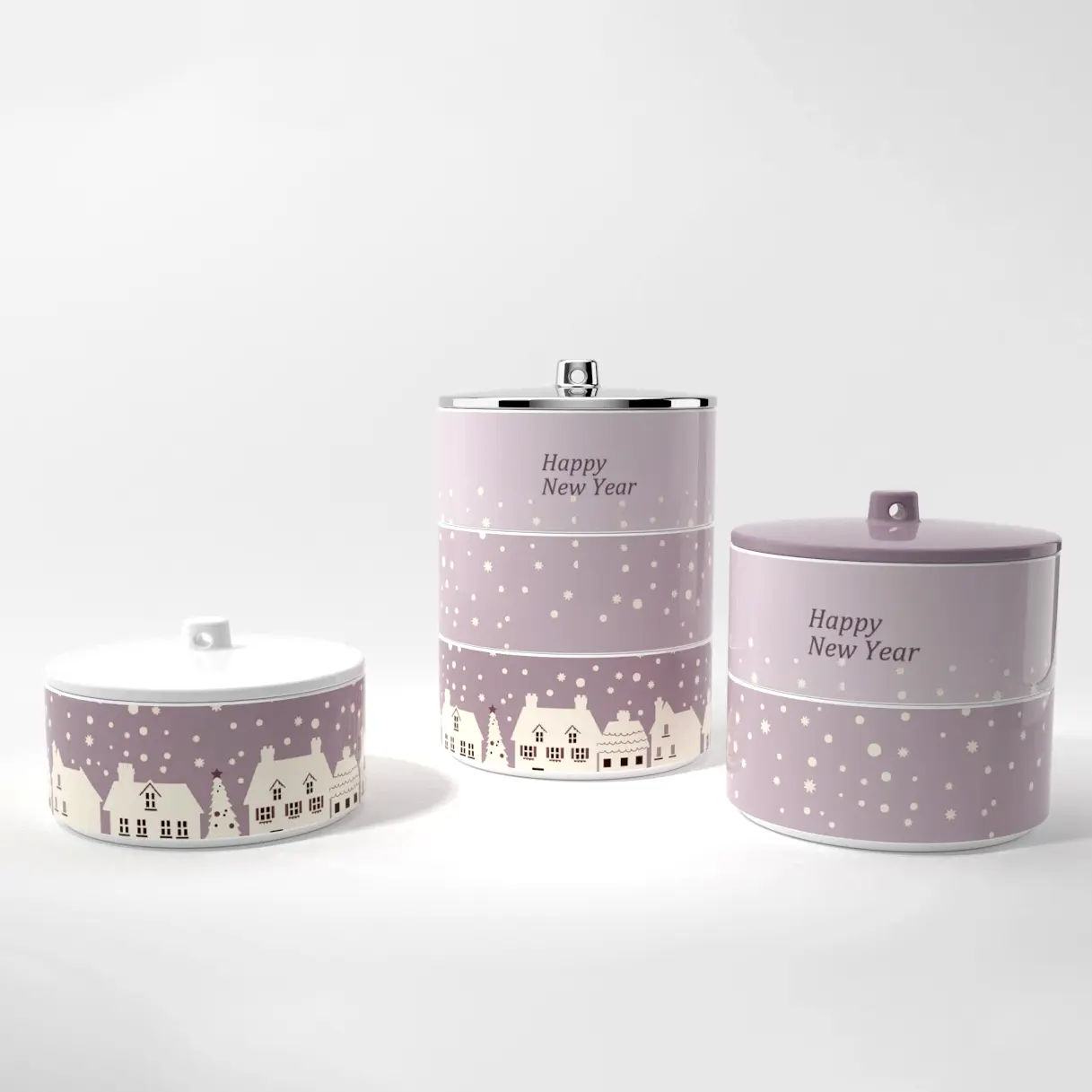 Green-Life ceramic candle jar GL25CJ735 with stackable design, enabling modular scent combinations and flexible product concepts for OEM and private label fragrance brands.