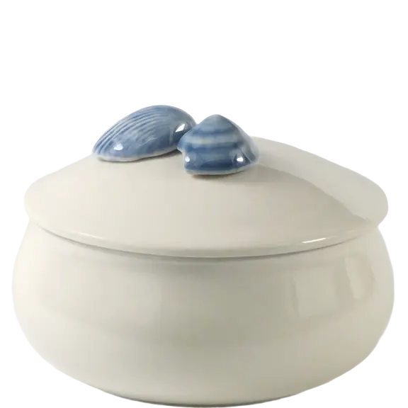 Green-Life ceramic candle jar GLTH20532 with ocean and marine theme, suitable for coastal fragrance concepts and seasonal product development programs.