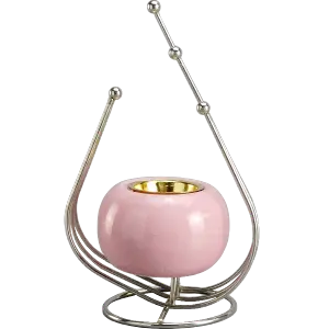 Green-Life incense cone holder GF25IB659C110 with metal accent structure combining decorative appeal and durability for differentiated fragrance product development