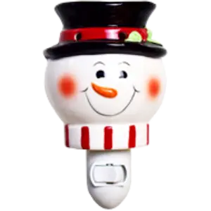 Green-Life ceramic plug-in wax warmer GF24EP1398E1 with holiday and seasonal themes, ideal for festive fragrance collections and promotional retail programs.