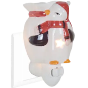 Green-Life ceramic plug-in wax warmer GF24EP1411E1 with holiday and seasonal themes, ideal for festive fragrance collections and promotional retail programs.