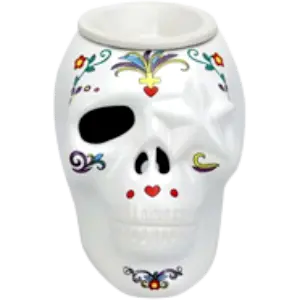 Green-Life ceramic plug-in wax warmer GF24EP1420E1 with holiday and seasonal themes, ideal for festive fragrance collections and promotional retail programs.
