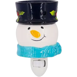Green-Life ceramic plug-in wax warmer GF24EP1422E13 with holiday and seasonal themes, ideal for festive fragrance collections and promotional retail programs.