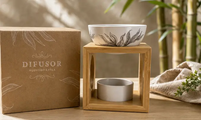 Green-Life produce Natural-Style Aroma Burner for a Brazilian Home Brand