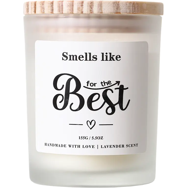 Green-Life glass candle jar GF25CJ006 with simple modern style, supporting versatile fragrance applications and customizable labeling for private label programs.