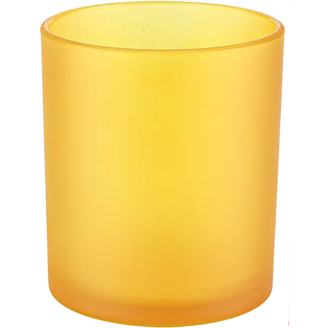 Green-Life glass candle jar GF25CJ009 with simple modern style, supporting versatile fragrance applications and customizable labeling for private label programs.