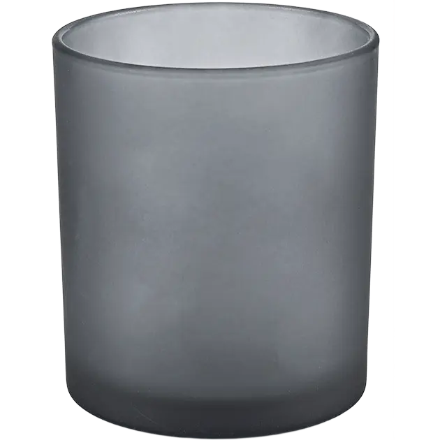Green-Life glass candle jar GF25CJ016 with simple modern style, supporting versatile fragrance applications and customizable labeling for private label programs.
