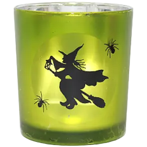 Green-Life glass luminary candle holder GF25CH509 with laser engraving, enabling precise light projection and refined surface effects for premium private label candle collections.