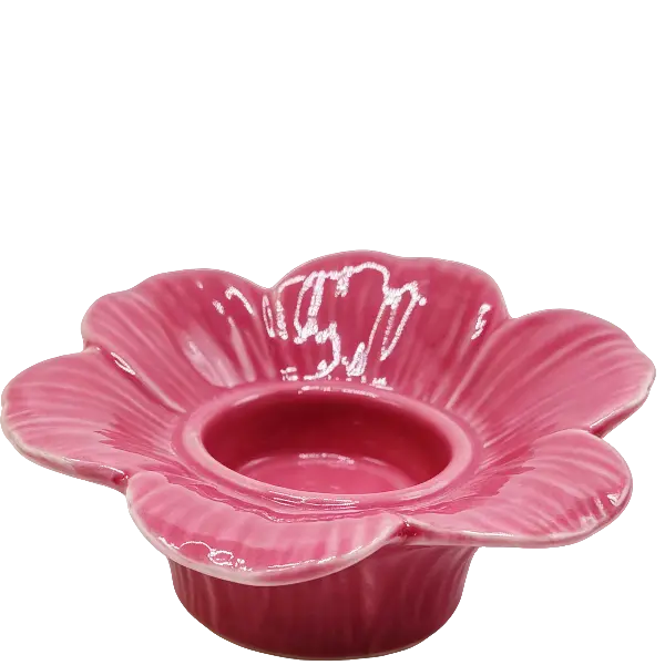 Green-Life ceramic candle stick holder GF25CH754 with nature inspired forms, supporting lifestyle and botanical candle collections for private label development.