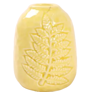 Green-Life ceramic candle stick holder GF25CH768 with textured surface, adding tactile value and differentiation for mid to high-end candle product lines.