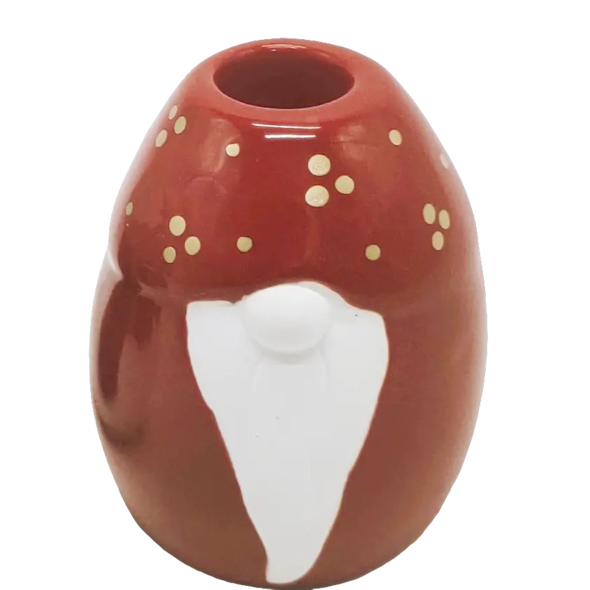 Green-Life ceramic candle stick holder GF25CH867 with holiday themes, suitable for festive campaigns and limited edition candle collections.