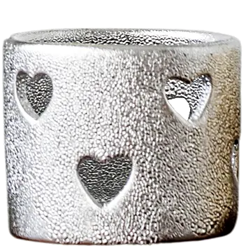 Green-Life Valentine themed luminary candle holder GF25CH573 designed for romantic collections, ideal for limited edition and gift-driven fragrance programs.