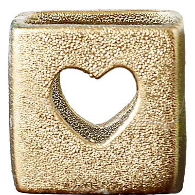 Green-Life Valentine themed luminary candle holder GF25CH574 designed for romantic collections, ideal for limited edition and gift-driven fragrance programs.