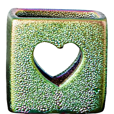 Green-Life Valentine themed luminary candle holder GF25CH578 designed for romantic collections, ideal for limited edition and gift-driven fragrance programs.
