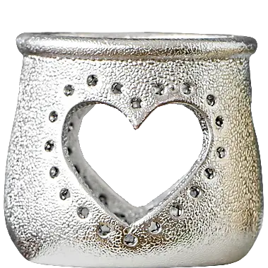Green-Life Valentine themed luminary candle holder GF25CH580 designed for romantic collections, ideal for limited edition and gift-driven fragrance programs.
