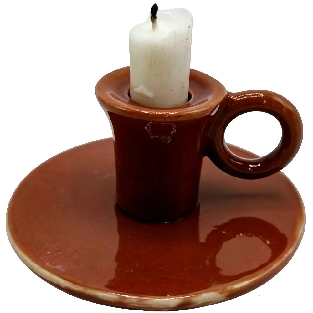 Green-Life ceramic candle stick holder GF25CH907 with sculptural design, supporting artistic candle lines and brand differentiation strategies.