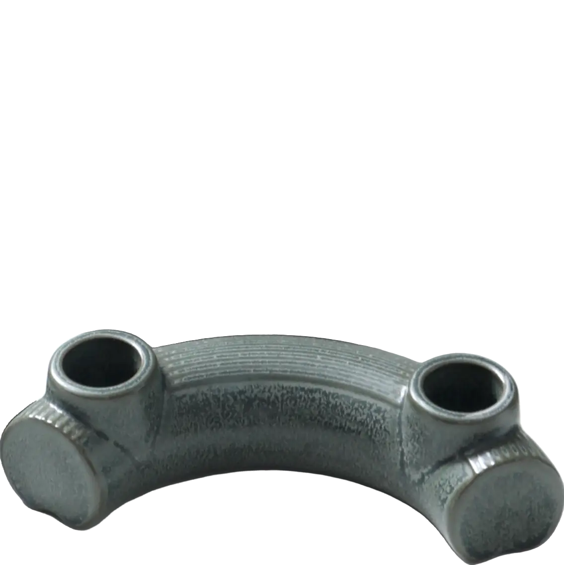 Green-Life ceramic candle stick holder GF25CH921 with sculptural design, supporting artistic candle lines and brand differentiation strategies.