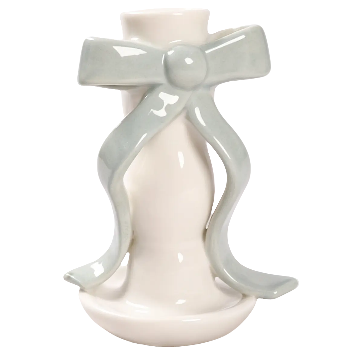 Green-Life ceramic candle stick holder GKC1939C14 with Valentine theme, ideal for romantic collections and seasonal promotional candle programs.