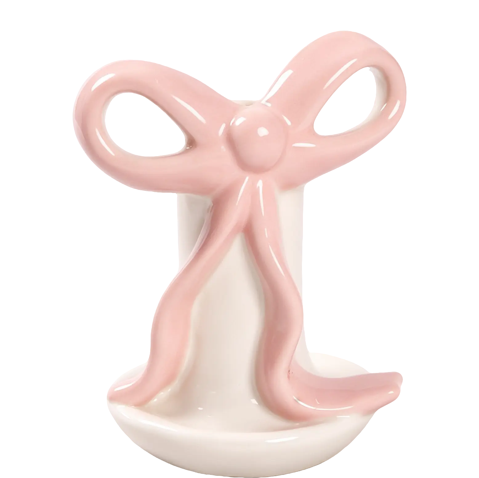 Green-Life ceramic candle stick holder GKC1941C14 with Valentine theme, ideal for romantic collections and seasonal promotional candle programs.