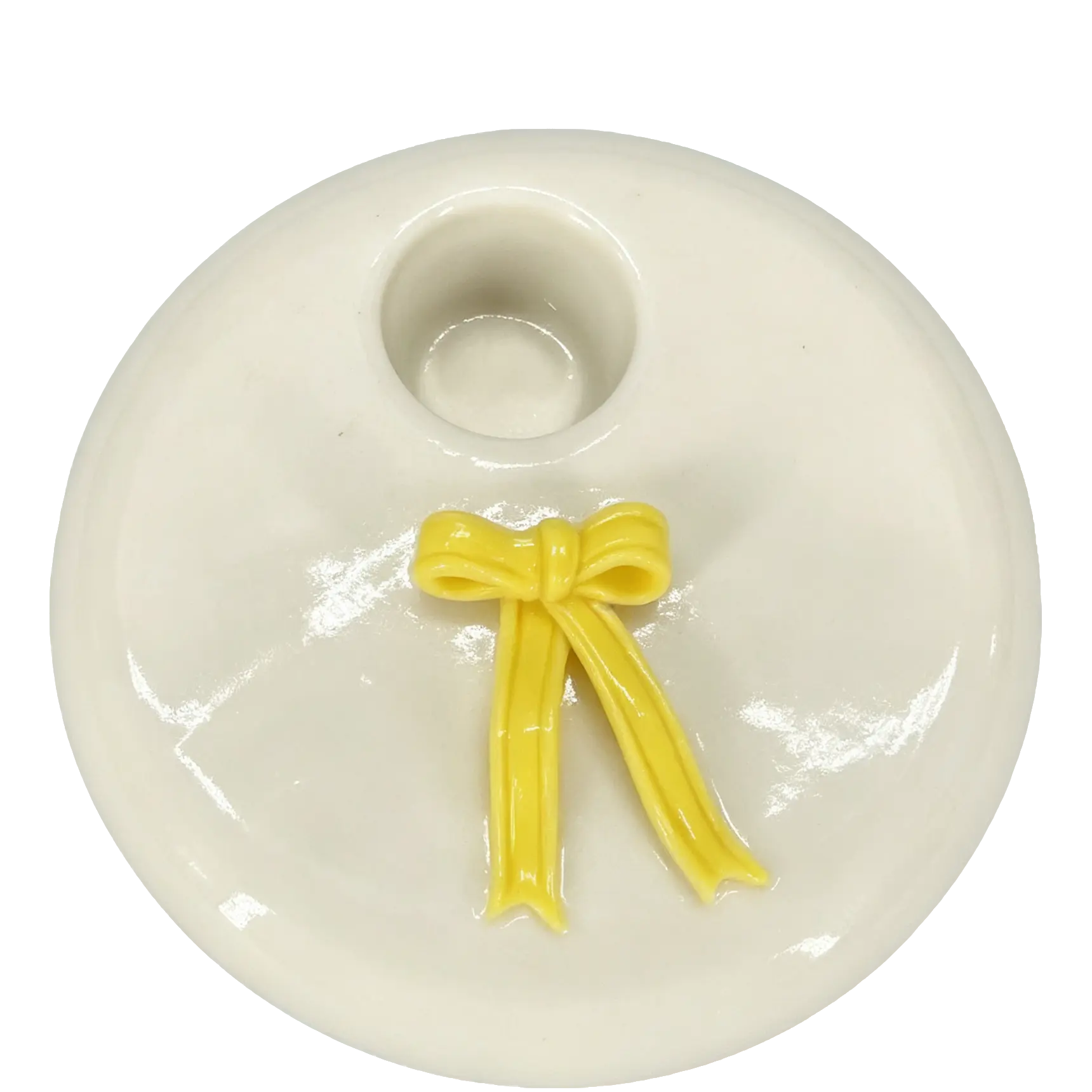 Green-Life ceramic candle stick holder GKC1942C14 with Valentine theme, ideal for romantic collections and seasonal promotional candle programs.