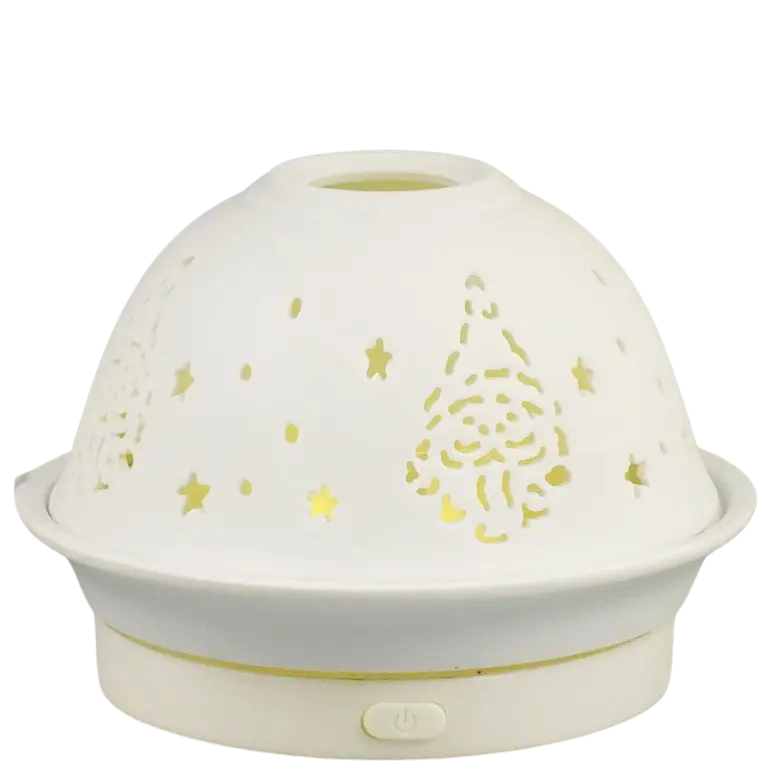 Green-Life porcelain fan diffuser GF24EF264E17 in dome shape created for OEM ODM fragrance brands classical collections at low cost.