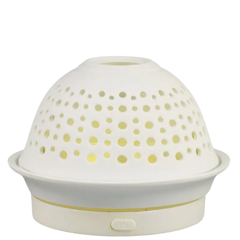 Green-Life porcelain fan diffuser GF24EF265E17 in dome shape created for OEM ODM fragrance brands classical collections at low cost.