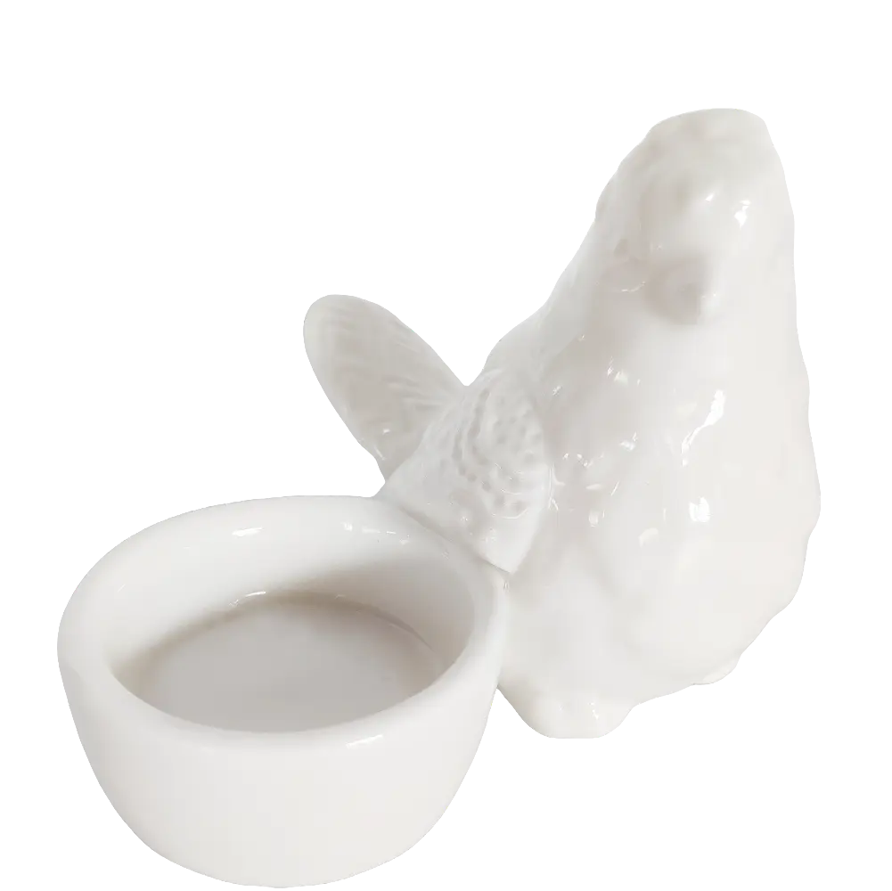 Green-Life ceramic tealight holder GF21043 with nature inspired elements, suitable for cohesive brand storytelling and themed product lines.