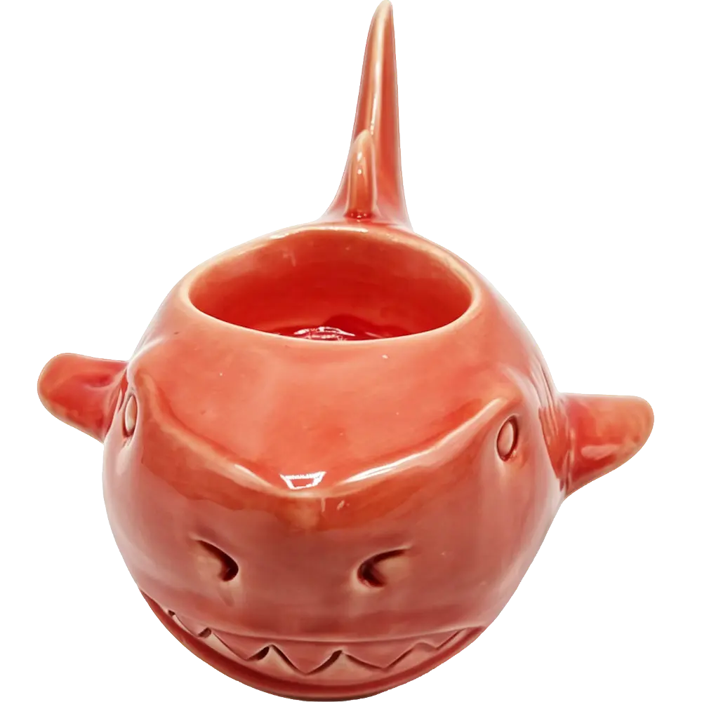 Green-Life ceramic tealight holder GF21F38129 with ocean and marine design, suitable for coastal and summer-themed candle product development.