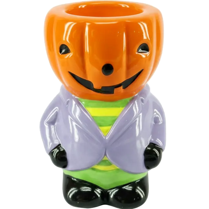 Green-Life ceramic tealight holder GF25CH833 with holiday themes, supporting fast seasonal updates and promotional candle assortments.