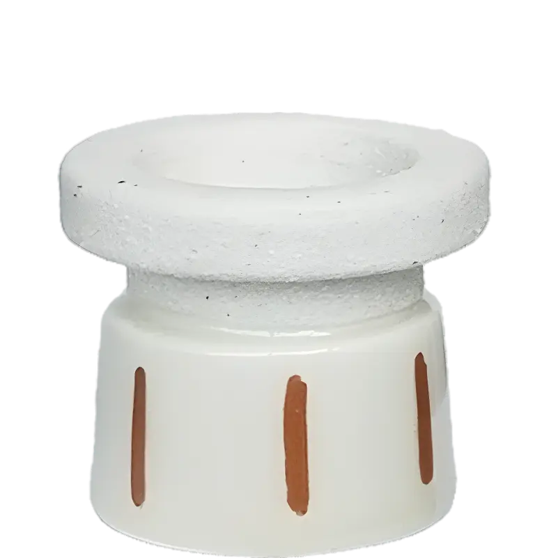 Green-Life handpainted ceramic tealight holder GF25CH931 designed for craft-focused collections and small-batch private label programs.