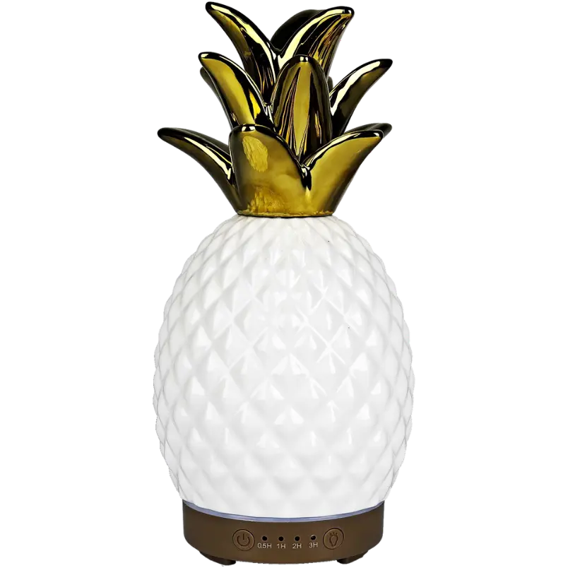 Green-Life ceramic ultrasonic diffuser GF24EA133C25 for holiday and seasonal themes, developed for festive fragrance programs, promotional gift projects, and retail seasonal collections.
