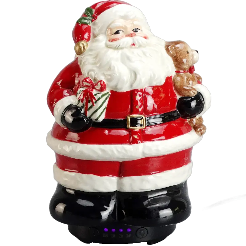 Green-Life ceramic ultrasonic diffuser GF25EA945 for holiday and seasonal themes, developed for festive fragrance programs, promotional gift projects, and retail seasonal collections.