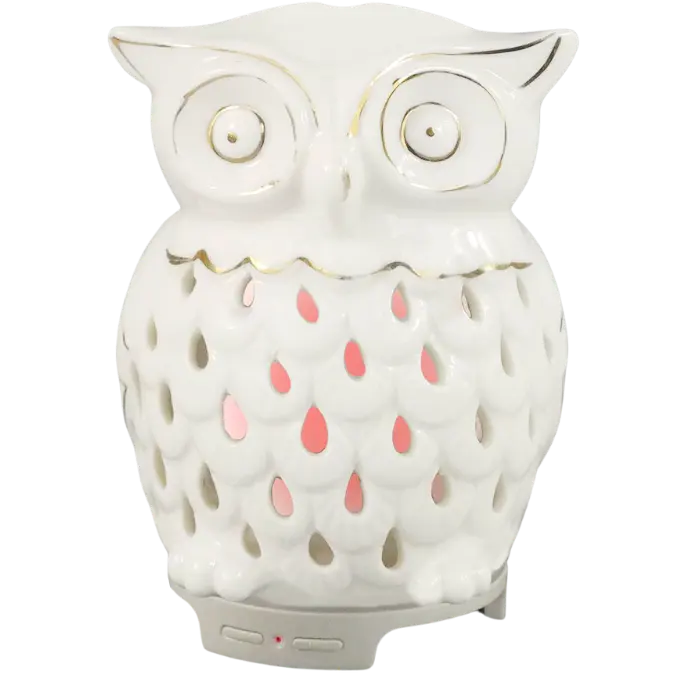 Green-Life ceramic ultrasonic diffuser GLE191201Z with animal themed styling, ideal for home decor brands, aromatherapy wholesalers, and buyers looking for character driven diffuser designs.