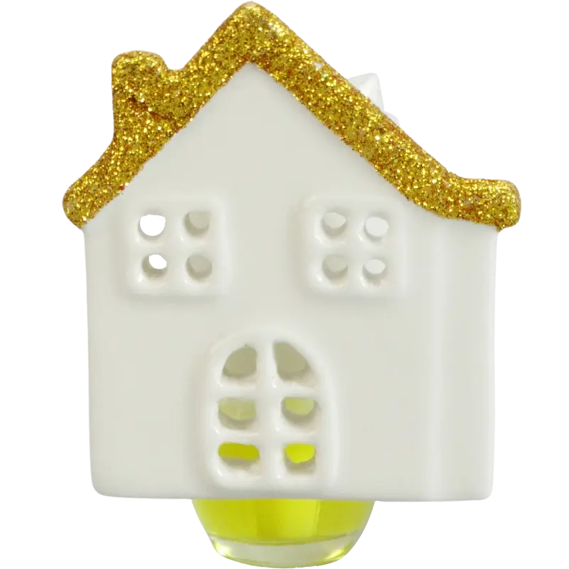 Green-Life dolomite holiday themed plug-in air freshener GL24EP790 combining decorative ceramic craftsmanship with fragrance diffusion for festive scent collections.