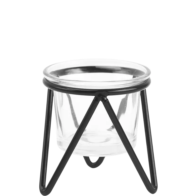 Green-Life glass votive holder designed for both tealight GF25CH723 and votive candles, ideal for gift sets and entry-level fragrance product lines.