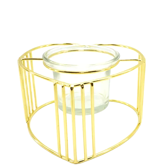 Green-Life glass votive holder designed for both tealight GF25CH728 and votive candles, ideal for gift sets and entry-level fragrance product lines.