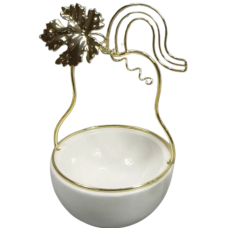 Green-Life metal tealight holder GF25CH1003 with seasonal themes, suitable for promotional campaigns and festive candle product development.