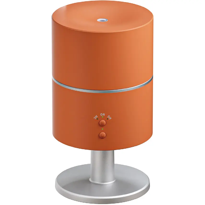 Green-Life plastic nebulizing diffuser GF25EA1472-3E43 designed as a table lamp 2-in-1, combining ambient lighting with cold aroma diffusion, suitable for home fragrance brands and private label diffuser collections.