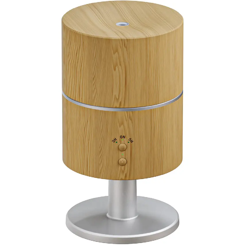 Green-Life plastic nebulizing diffuser GF25EA1472-4E43 designed as a table lamp 2-in-1, combining ambient lighting with cold aroma diffusion, suitable for home fragrance brands and private label diffuser collections.