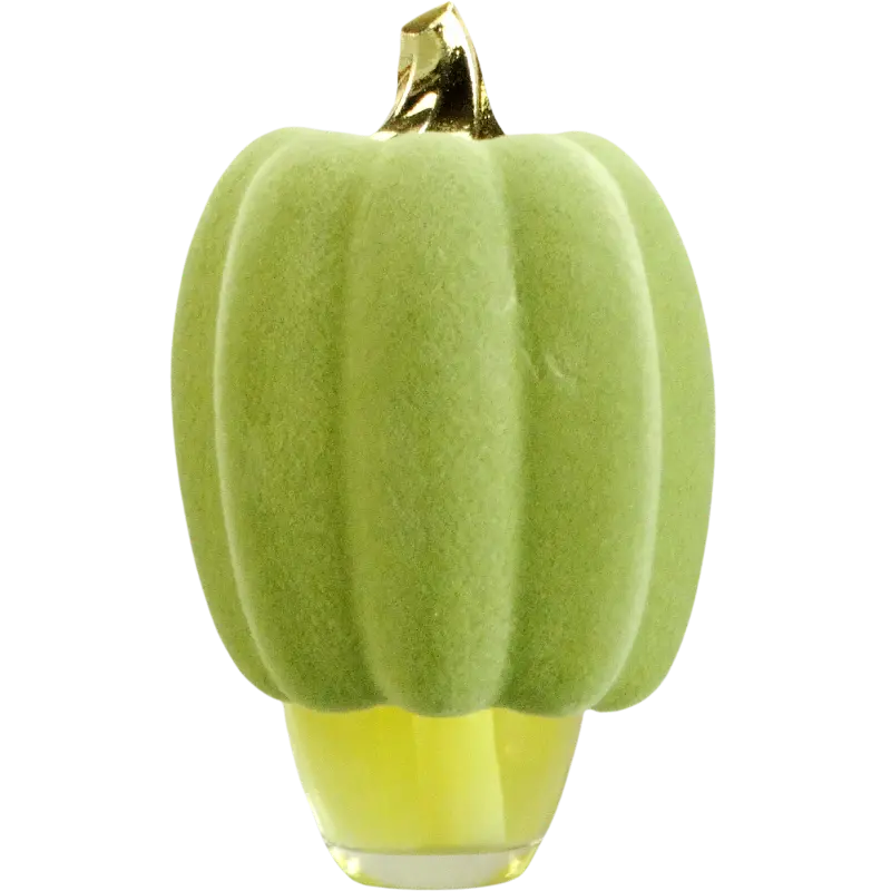Green-Life plug-in air freshener GL24EP477 with flocked surface ornament design creating soft texture decorative fragrance products for gift and novelty scent programs.