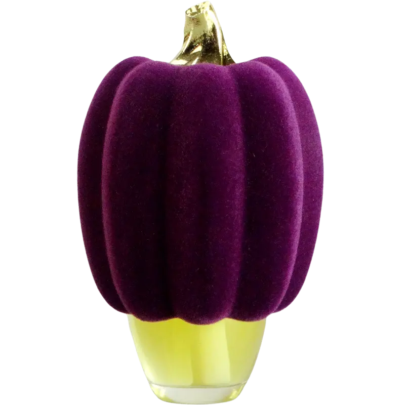 Green-Life plug-in air freshener GL24EP480 with flocked surface ornament design creating soft texture decorative fragrance products for gift and novelty scent programs.