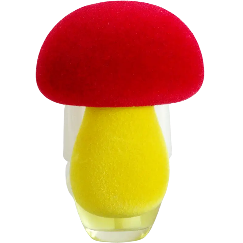 Green-Life plug-in air freshener GL24EP484 with flocked surface ornament design creating soft texture decorative fragrance products for gift and novelty scent programs.