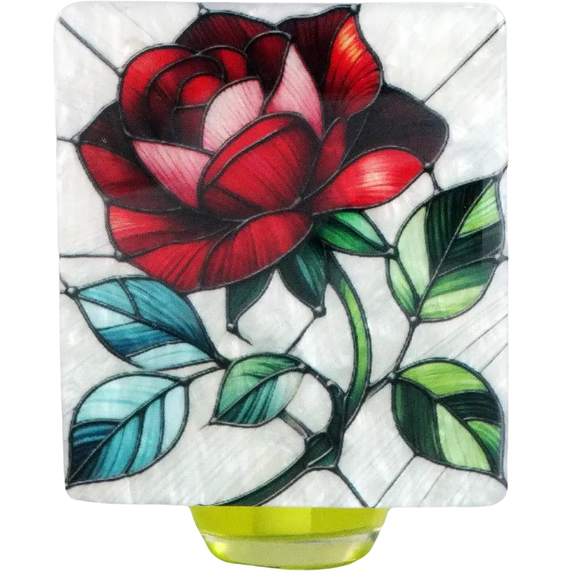 Green-Life plug-in air freshener GL25EP0950 featuring epoxy dome printed ornament panel, suitable for branded fragrance products and promotional scent programs.