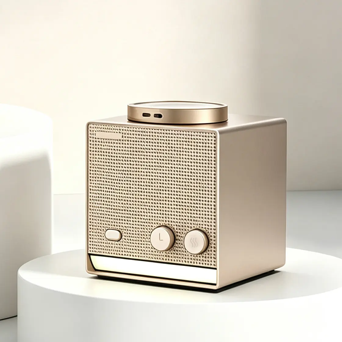 Green-Life Commercial Desktop Scent Diffuser GF26EW7064-2 use advance cold air atomization technology designed for hotels, offices, spas, retail stores and other small to medium commercial spaces