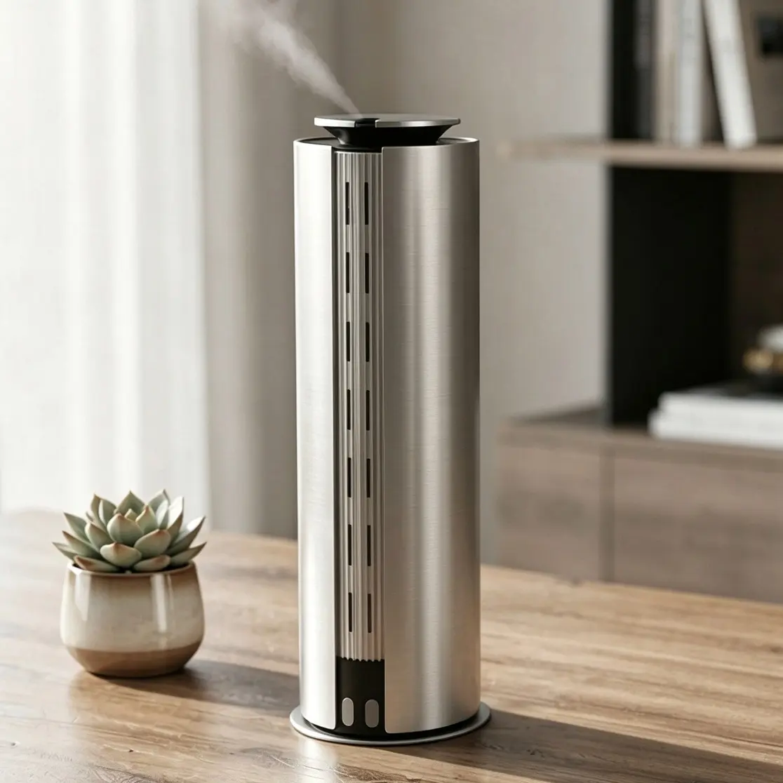 Green-Life Commercial Desktop Scent Diffuser GF26EW7072 use advance cold air atomization technology designed for hotels, offices, spas, retail stores and other small to medium commercial spaces