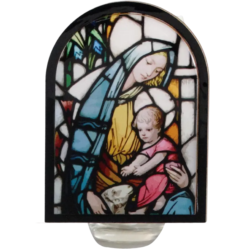 Green-Life MDF plug-in air freshener GF24EP378 with epoxy dome printed ornament panel designed for customized fragrance souvenirs and branded scent products.