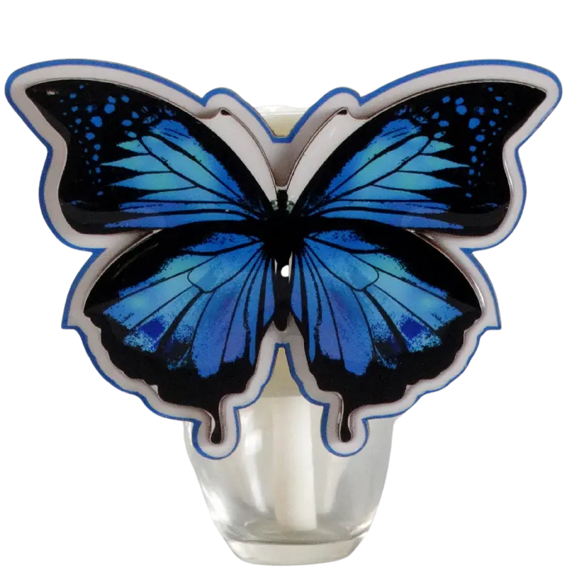 Green-Life MDF plug-in air freshener GL24EP330 with epoxy dome printed ornament panel designed for customized fragrance souvenirs and branded scent products.