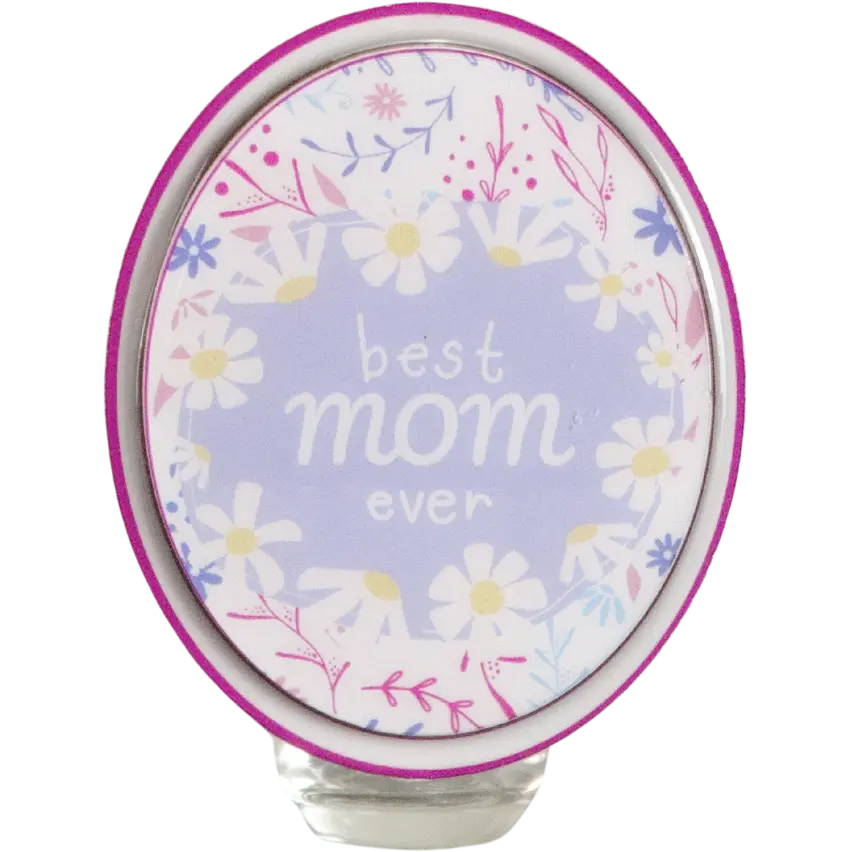 Green-Life MDF plug-in air freshener GL24EP361 with epoxy dome printed ornament panel designed for customized fragrance souvenirs and branded scent products.