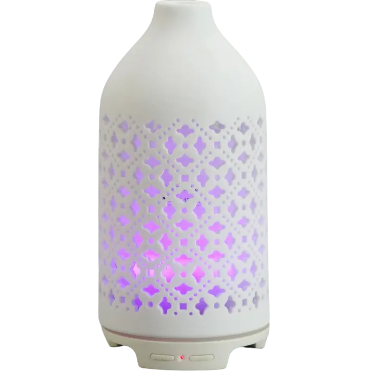 Green-Life ceramic ultrasonic diffuser GF23EA287 in Valentine themed styling, developed for seasonal fragrance gifts, promotional product programs, and themed retail launches.