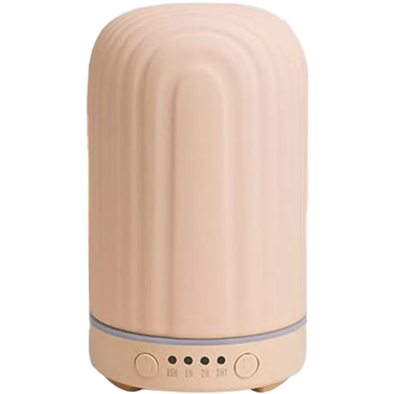 Green-Life ceramic ultrasonic diffuser GF23EA650E111 with rubber painted finish, designed for brands that need soft matte surface effects in modern private label aroma diffuser lines.